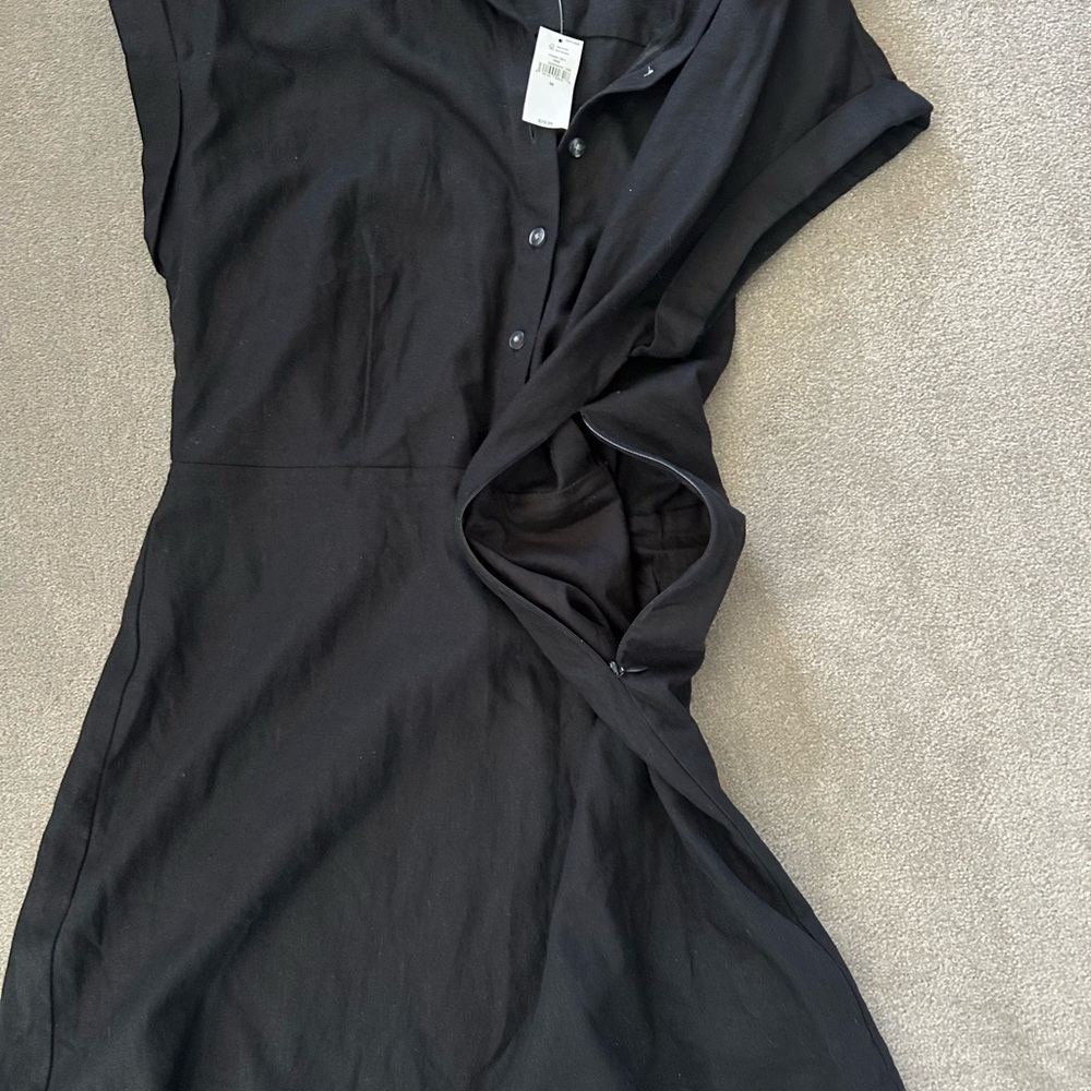 GAP Linen-Blend Shirtdress - Picture 10 of 11